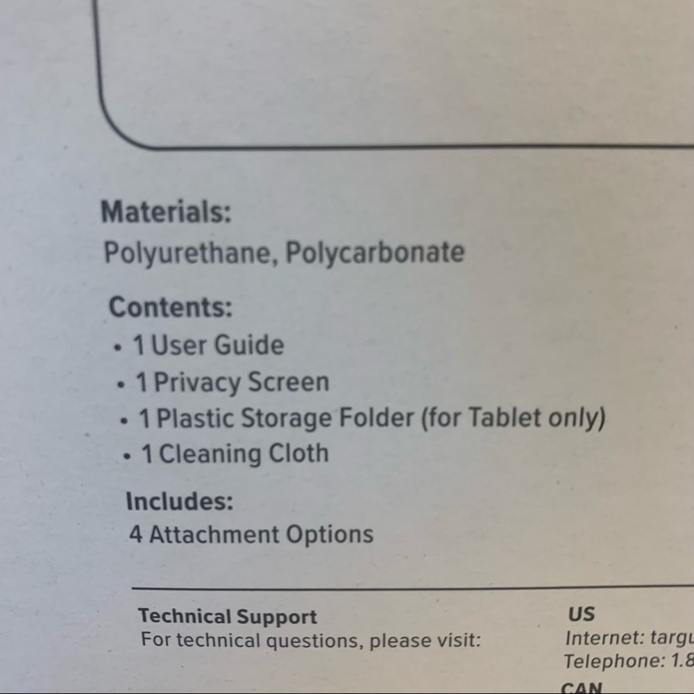 (2) Targus 4Vu Privacy Screens compatible with 17” laptops. NWT - Picture 4 of 15